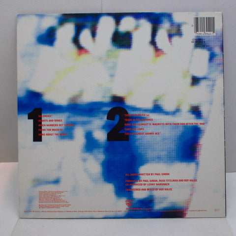 PAUL SIMON (ポール・サイモン) - Hearts And Bones (German Orig.LP+Inner)