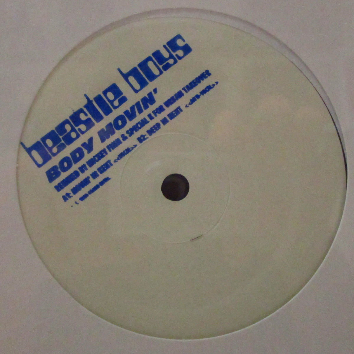 BEASTIE BOYS (ビースティ・ボーイズ) - Body Movin' (UK Orig.12")