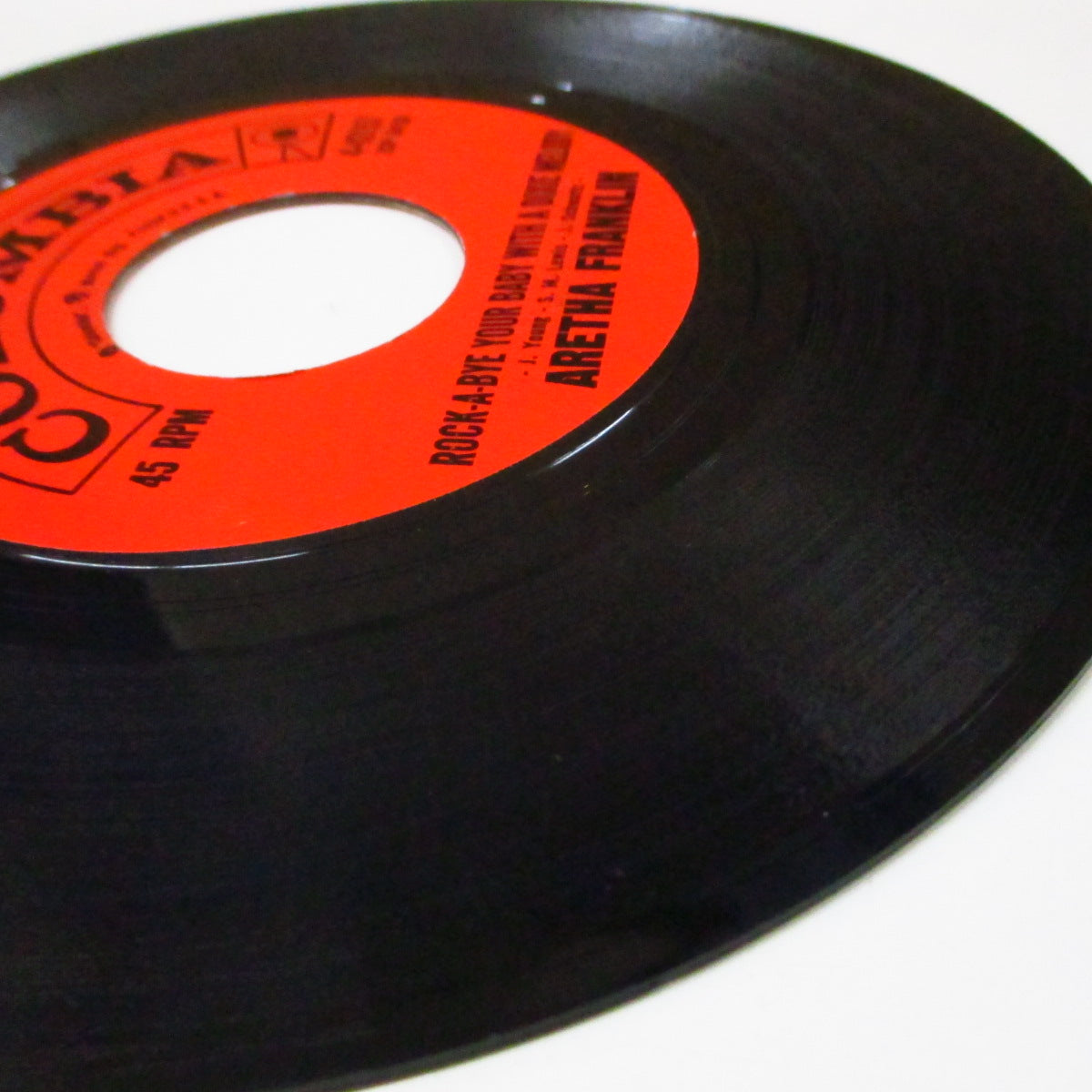 ARETHA FRANKLIN (アレサ・フランクリン) - Rock-A-Bye Your Baby WIth A Dixie Melody (US Orig.7")