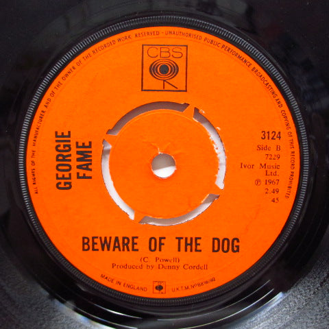 GEORGIE FAME (ジョージィ・フェイム) - Ballad Of Bonnie & Clyde (UK Orig.Round Center)