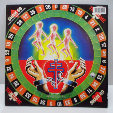 SHAM 69 (シャム 69) - Hersham Boys / The Game (UK '89 再発 2xLP/光沢見開きジャケ) 3rd & 4th アルバムのカップリング!