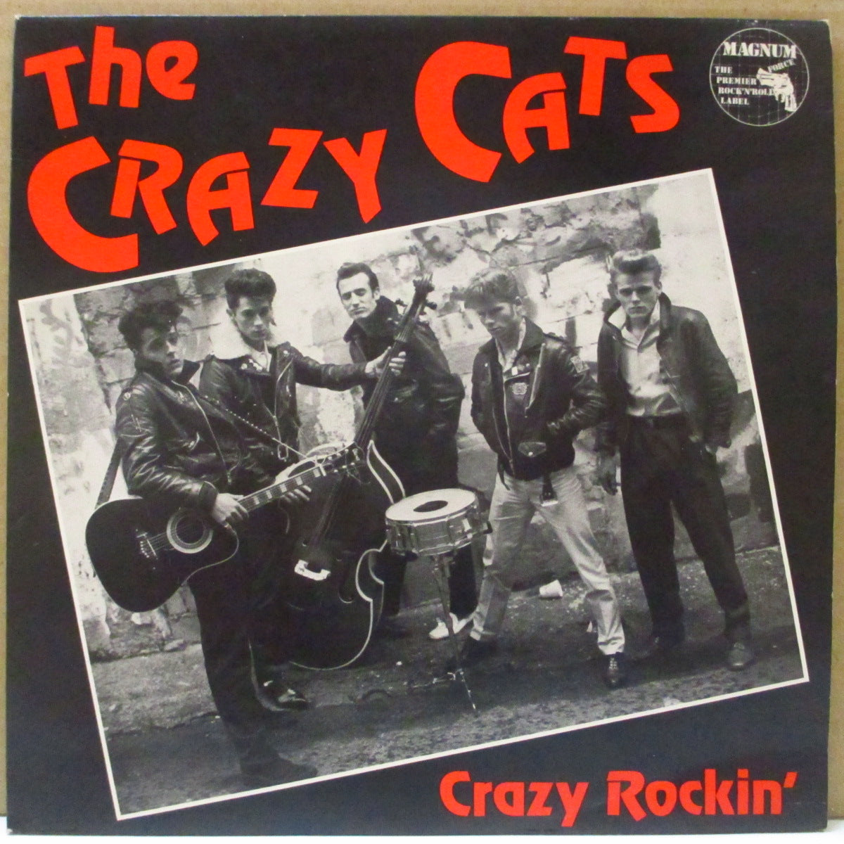 CRAZY CATS (Switzerland) (クレイジー・キャッツ) - Crazy Rockin' (UK オリジナル・ブルーラベ 7")