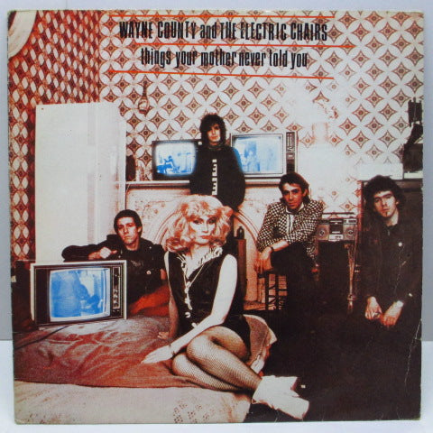 WAYNE COUNTY & THE ELECTRIC CHAIRS - Things Your Mother Never Told You (UK Orig.LP/Texture CVR)