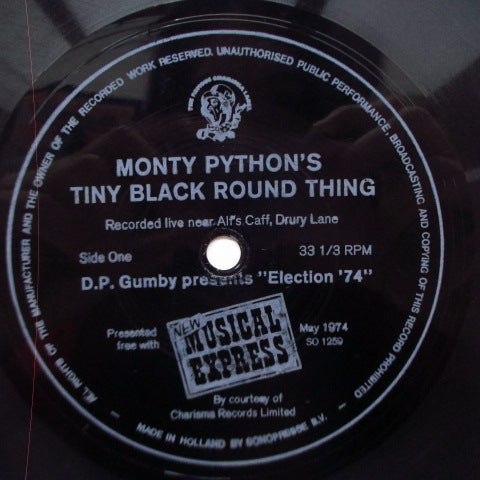 MONTY PYTHON - Monty Python's Tiny Black Round Thing (UK Ltd.Flexi)