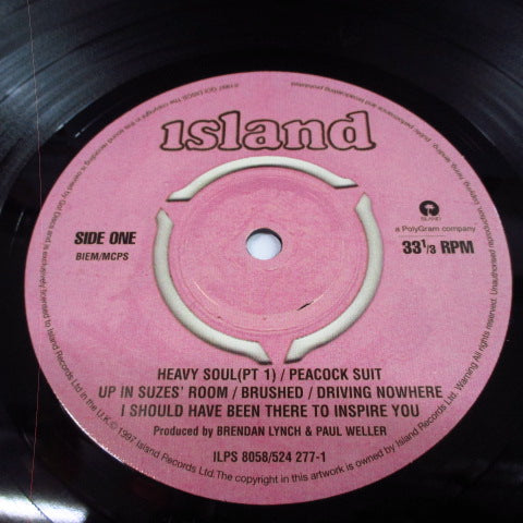 PAUL WELLER-Heavy Soul (UK Orig.LP + Booklet)