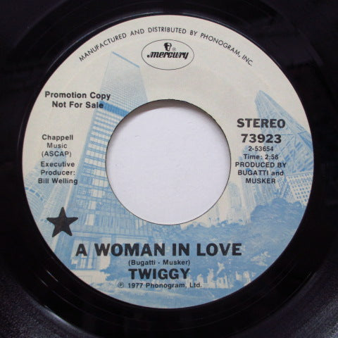 TWIGGY - A Woman In Love (Promo+CS)