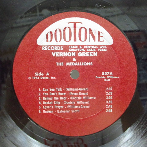 VERNON GREEN and THE MEDALLions - Vernon Green And the Medallions (US Orig.Stereo)LP