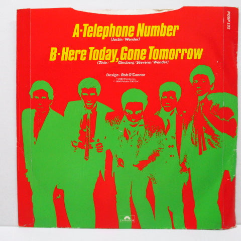 3-D - Telephone Number (UK Orig.7")