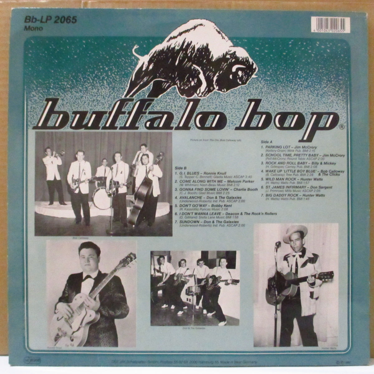 V.A. (50's & 60's 名作ロカビリーシリーズコンピ) - Buffalo Bop Vol.49 (German オリジナル Mono LP)