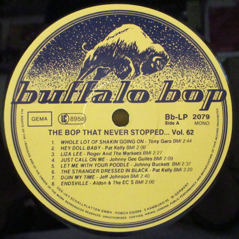 V.A. (50's & 60's 名作ロカビリーシリーズコンピ)  - Buffalo Bop Vol.62 (German オリジナル Mono LP)