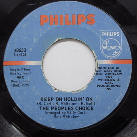 PEOPLES CHOICE (PEOPLE'S CHOICE) (ピープルズ・チョイス) - Just Look What You've Done (Orig)