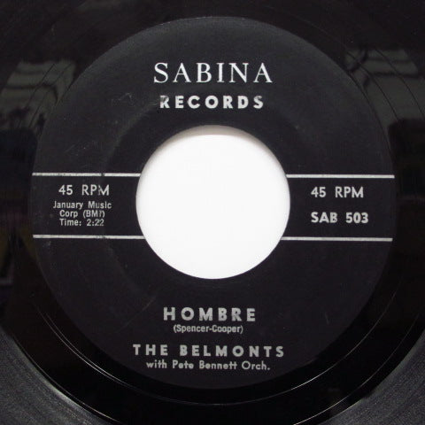 BELMONTS - Hombre / I Confess