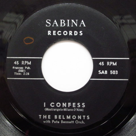 BELMONTS-Hombre / I Confess