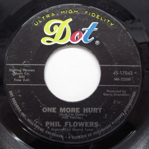 PHIL FLOWERS (フィル・フラワーズ) - Where Did I Go Wrong (Orig)