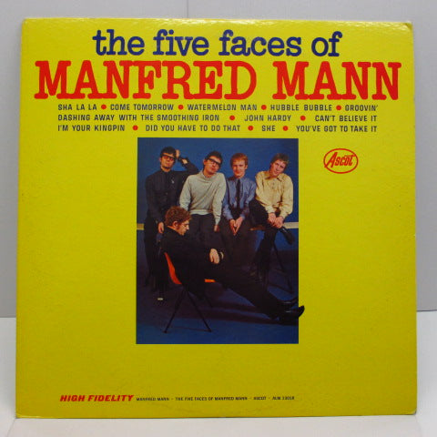 MANFRED MANN (マンフレッド・マン) - The Five Faces Of Manfred Mann (US オリジナル・モノ