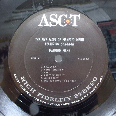 MANFRED MANN (マンフレッド・マン) - The Five Faces Of Manfred Mann (US Orig.Stereo LP)