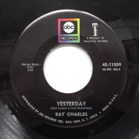 RAY CHARLES (レイ・チャールズ) - Never Had Enough Of Nothing Yet (Orig)