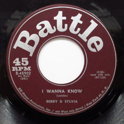 BOBBY & SYLVIA - You Broke My Heart And Break Your Jaw