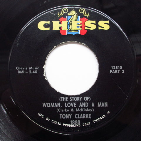 TONY CLARKE (トニー・クラーク) - Woman, Love And A Man (Part.1&2) (Orig)