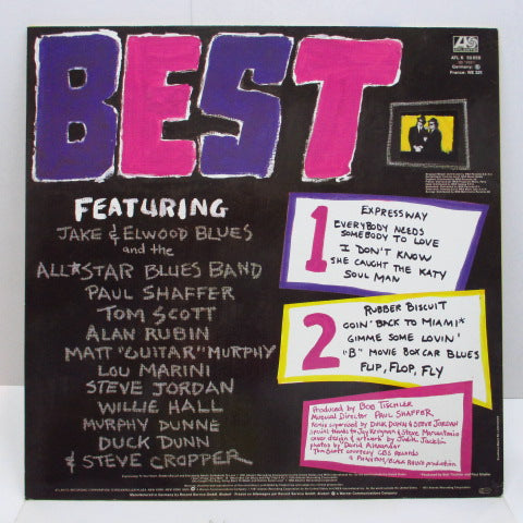 BLUES BROTHERS (ブルース・ブラザーズ) - Best Of The Blues Brothers (EU 80's Reissue LP/No Barcode)