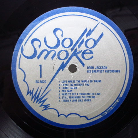 DEON JACKSON - His GreatRecordings (US Orig.)