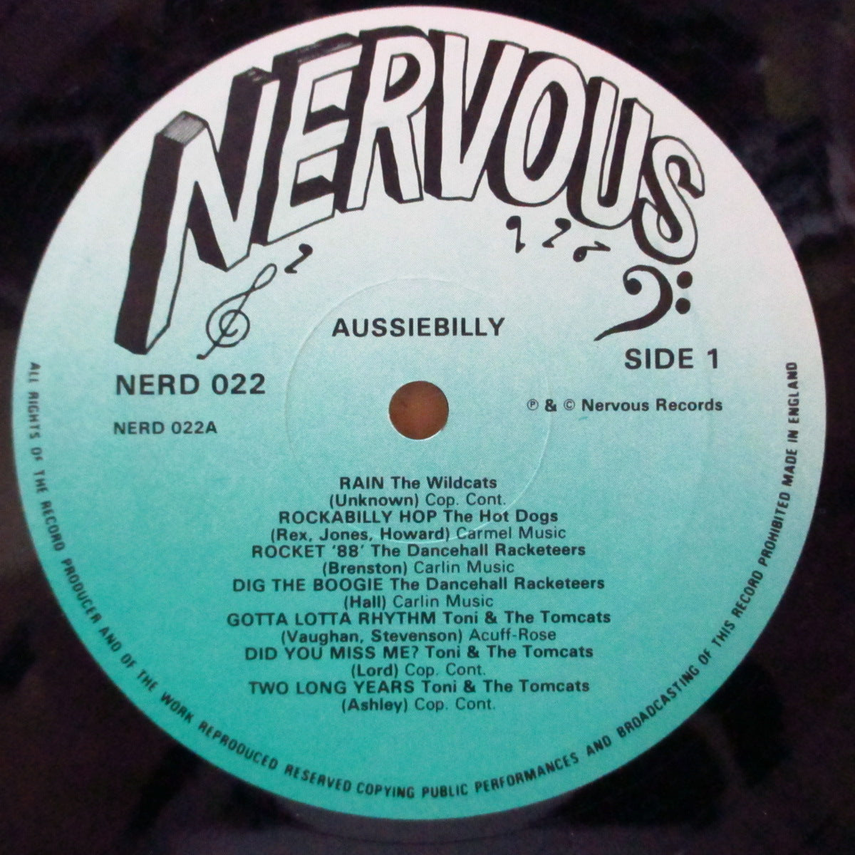 V.A. (80's OZ ネオロカビリー・コンピ) - Aussiebilly (UK Orig.LP)