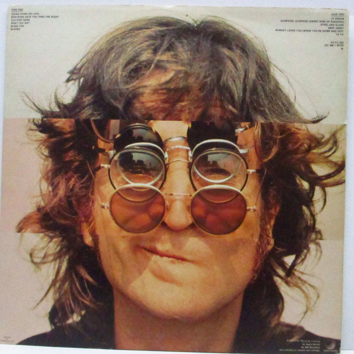 JOHN LENNON (ジョン・レノン) - Walls & Bridges (UK オリジナル LP+インナー、ブックレット/Top Open CVR)