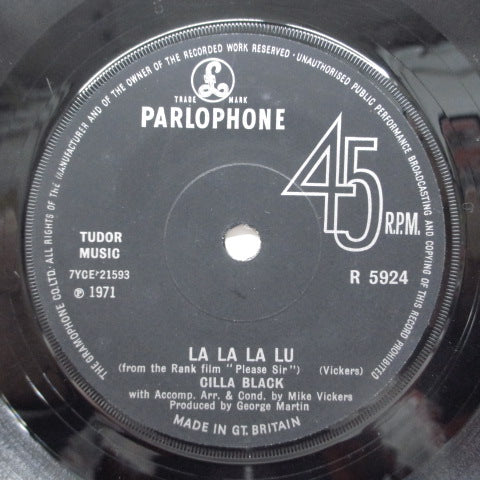 CILLA BLACK-Something Tells Me (UK Orig.)