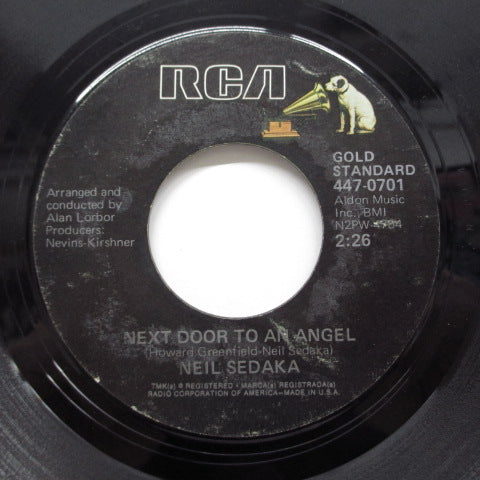 NEIL SEDAKA - Breaking Up Is Hard To-Do (70's Reissue)