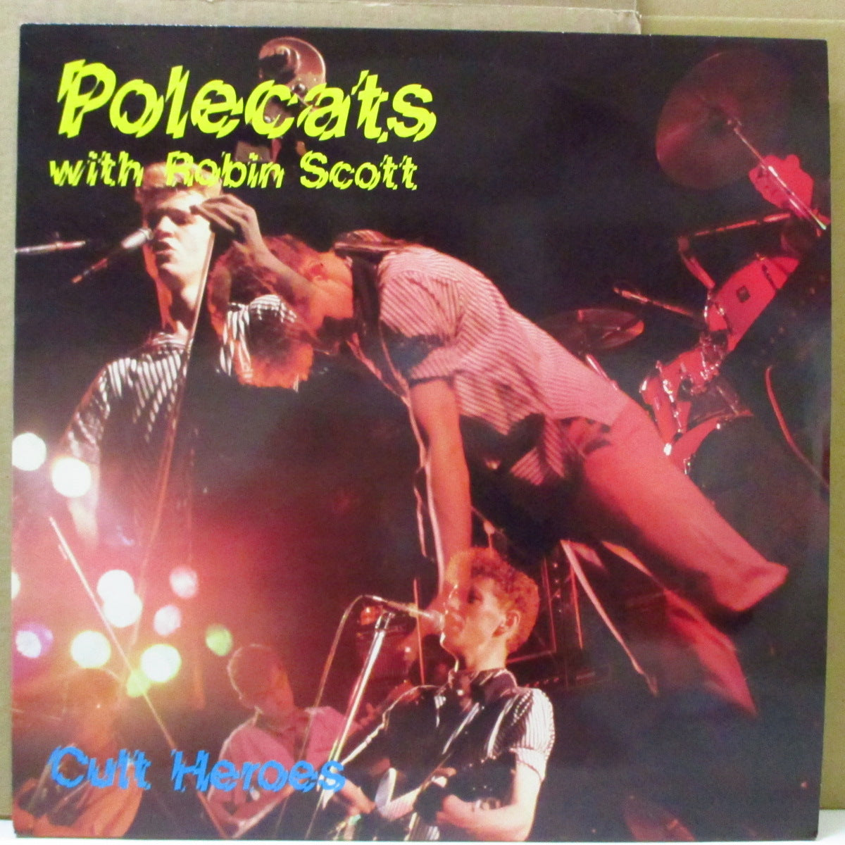 POLECATS (ポールキャッツ) - Cult Heroes (UK Ltd.Orange Vinyl LP)