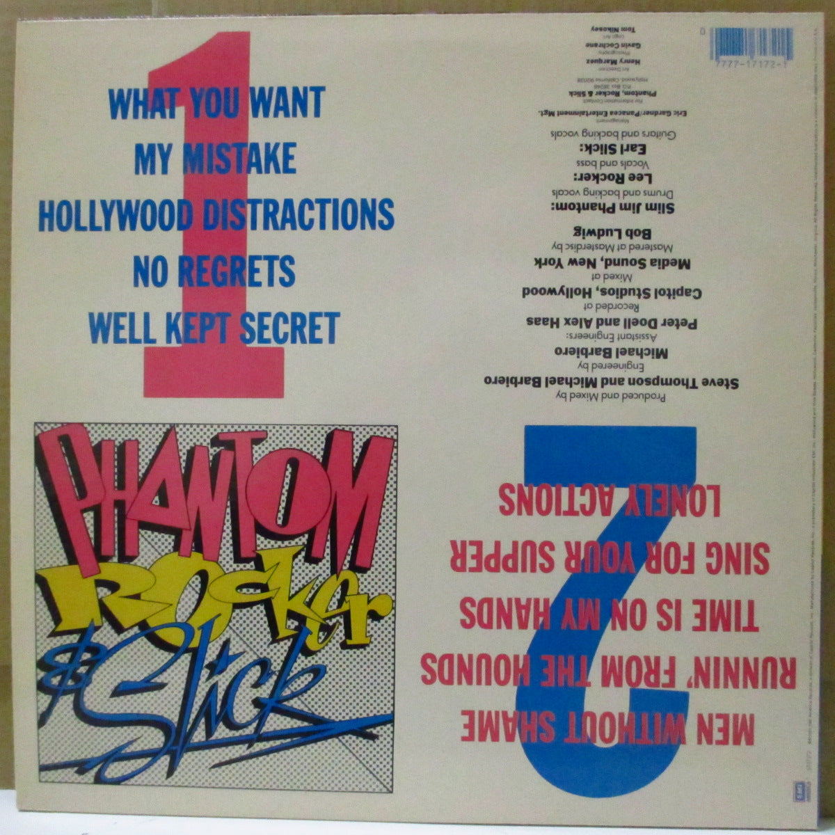 PHANTOM, ROCKER & SLICK (ファントム・ロッカー&スリック) - Phantom, Rocker & Slick (US Orig.LP+Inner)