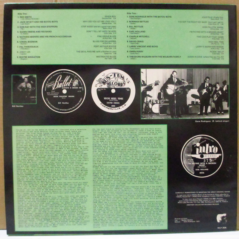 V.A. (50's & 60's ヒルビリーボッパー珍曲集)  - Boppin' Hillbilly Vol.26 (Dutch オリジナル Mono LP)