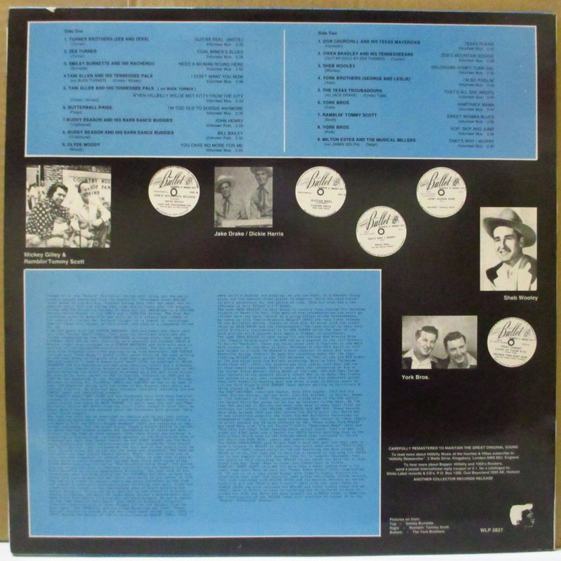 V.A. (50's & 60's ヒルビリーボッパー珍曲集)  - Boppin' Hillbilly Vol.27 (Dutch オリジナル Mono LP)