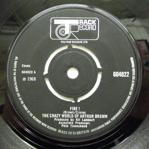 ARTHUR BROWN (THE CRAZY WORLD OF) - Fire ! / Rest Cure (UK)