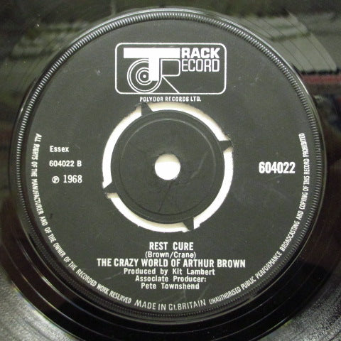 ARTHUR BROWN (THE CRAZY WORLD OF) - Fire ! / Rest Cure (UK)