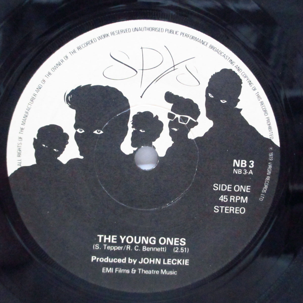 SPYS (スパイズ) - The Young Ones / Heavy Scene (UK Orig.7")