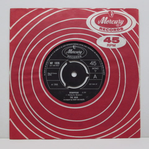 MOB - Disappear (UK Orig.7"+CS)