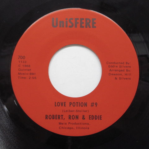 ROBERT, RON & EDDIE - Love Potion #9 (Orig)