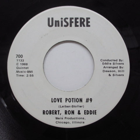 ROBERT, RON & EDDIE - Love Potion #9 (Promo)