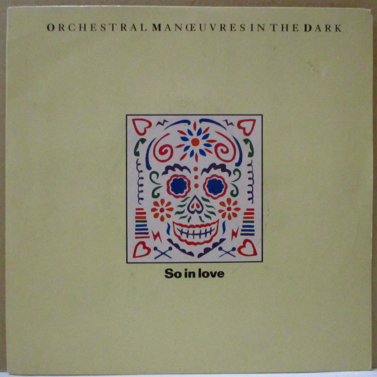 O.M.D. (Orchestral Manoeuvres In The Dark) (オーケストラル・マヌーヴァーズ・イン・ザ・ダーク) - So In Love (UK オリジナル 7インチ+光沢固紙ジャケ)