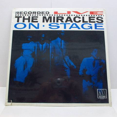 MIRACLES (SMOKEY ROBINSON & THE) - Recorded Live On Stage (US 80's Re Mono LP/Seald)