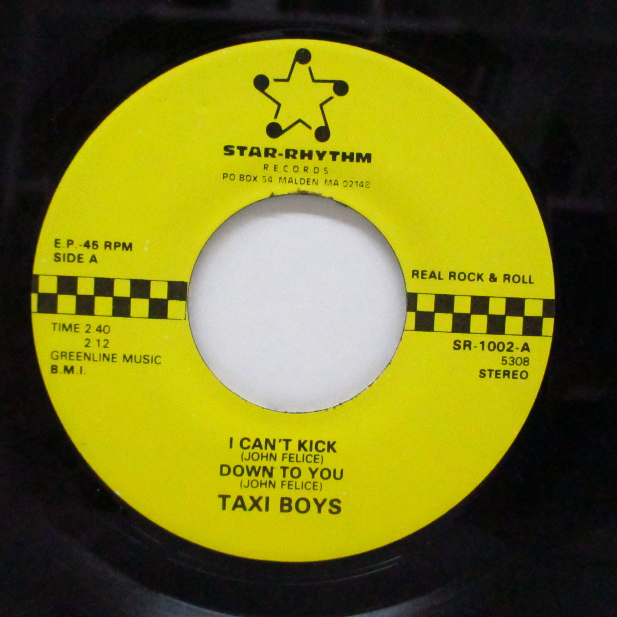 TAXI BOYS, THE (タクシー・ボーイズ) - I Can't Kick (US Orig.Black Vinyl 7")
