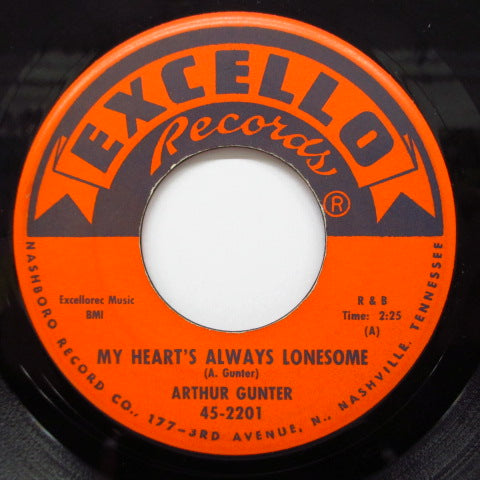 ARTHUR GUNTER - My Heart's Always Lonesome (Orig.)