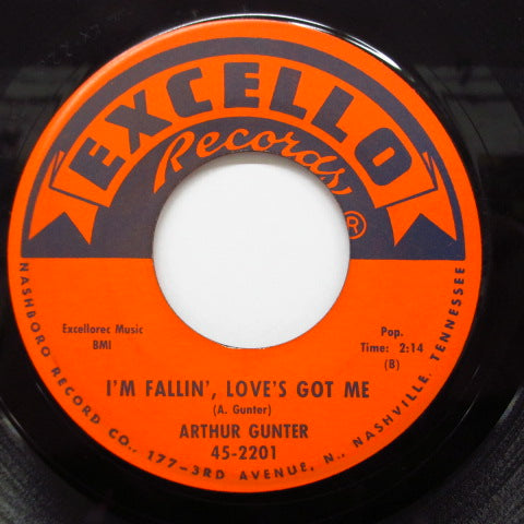 ARTHUR GUNTER (アーサー・ガンター) - My Heart's Always Lonesome (US オリジナル 7インチ)