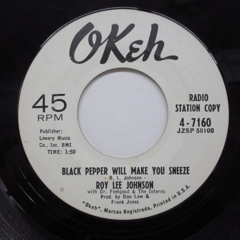 ROY LEE JOHNSON (ロイ・リー・ジョンソン) - Black Pepper Will Make You Sneeze (Promo)
