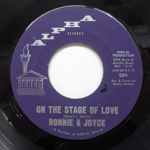 RONNIE & JOYCE (ロニー&ジョイス) - On The Stage Of Love (Orig)