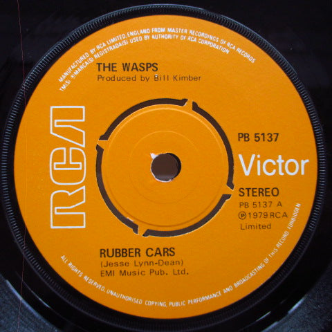 WASPS, THE (ザ・ワスプス)- Rubber Cars (UK Orig.7")