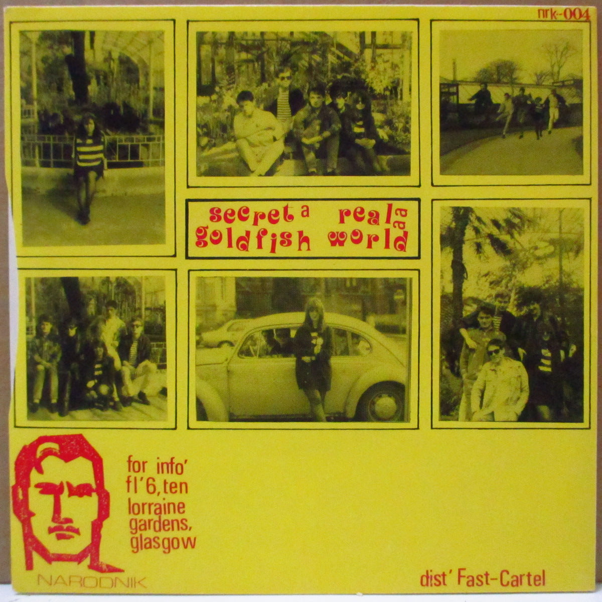 BABY LEMONADE (ベイビー・レモネード) - Secret Goldfish (UK オリジナル 7インチ+光沢固紙ジャケ)