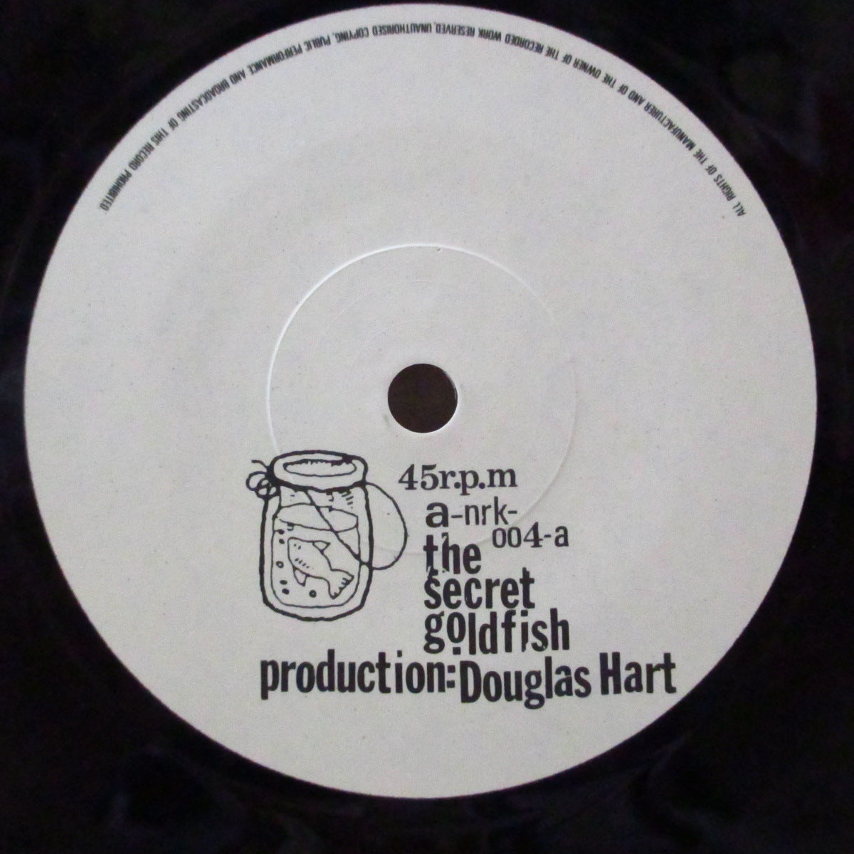 BABY LEMONADE (ベイビー・レモネード) - Secret Goldfish (UK オリジナル 7インチ+光沢固紙ジャケ)