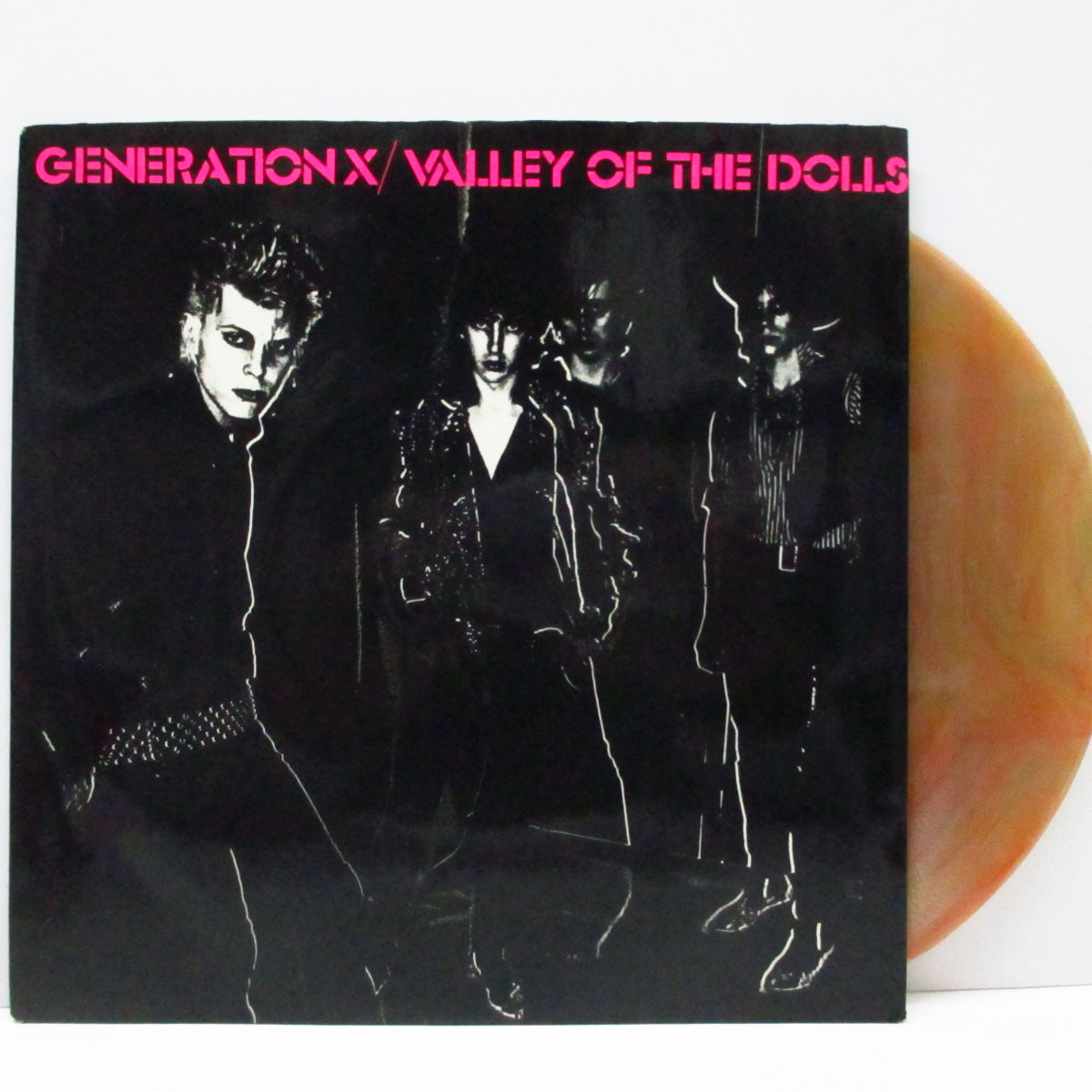 GENERATION X (ジェネレーション X) - Valley Of The Dolls (UK 限定「紙ラベ・ブラウンヴァイナル」7"+両面コーティングジャケ)